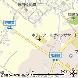 ドラッグストアコスモス甲南野田店周辺の地図