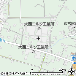 兵庫県加東市家原612周辺の地図