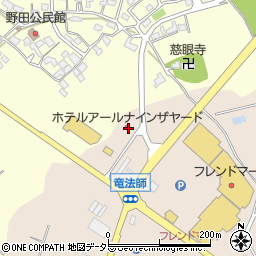 滋賀県甲賀市甲南町竜法師398周辺の地図