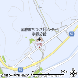 浜田市立国府まちづくりセンター宇野分館周辺の地図