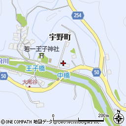 島根県浜田市宇野町74周辺の地図