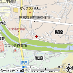兵庫県加東市梶原393周辺の地図