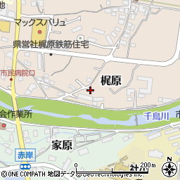 兵庫県加東市梶原147周辺の地図