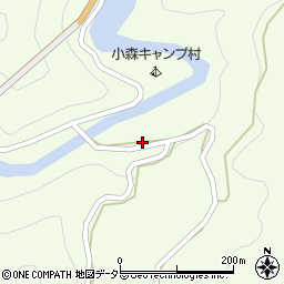岡山県加賀郡吉備中央町小森667周辺の地図