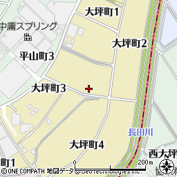 愛知県碧南市大坪町周辺の地図