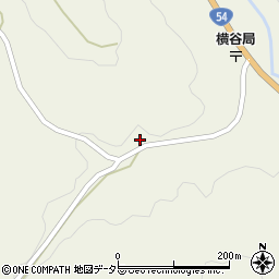 広島県三次市布野町横谷802周辺の地図