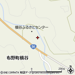 広島県三次市布野町横谷759周辺の地図