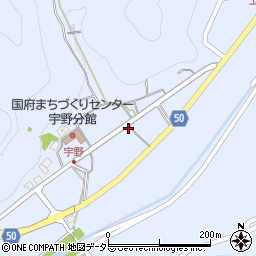 島根県浜田市宇野町322周辺の地図