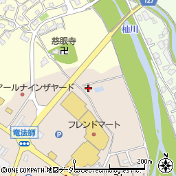 滋賀県甲賀市甲南町竜法師2621周辺の地図