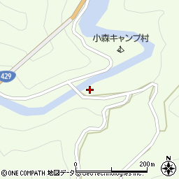 岡山県加賀郡吉備中央町小森449周辺の地図