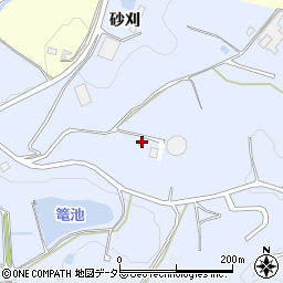 愛知県常滑市久米砂刈12周辺の地図
