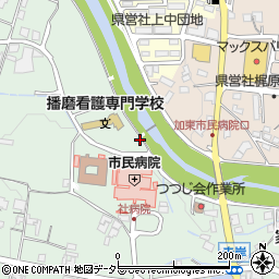 兵庫県加東市家原812周辺の地図