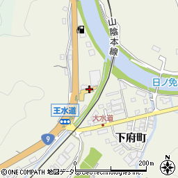 島根日産浜田店周辺の地図