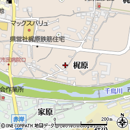兵庫県加東市梶原148周辺の地図