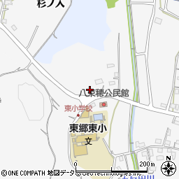 愛知県新城市八束穂（四反田）周辺の地図