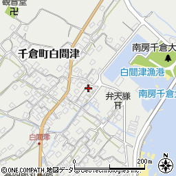 千葉県南房総市千倉町白間津462-3周辺の地図