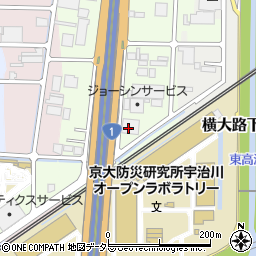 京都府京都市伏見区横大路下三栖里ノ内周辺の地図
