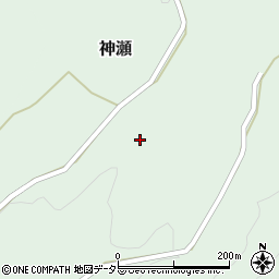 岡山県加賀郡吉備中央町神瀬122周辺の地図
