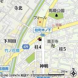 ＥＮＥＯＳ岡崎駅西ＳＳ周辺の地図