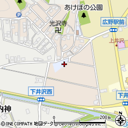 兵庫県三田市中内神72周辺の地図
