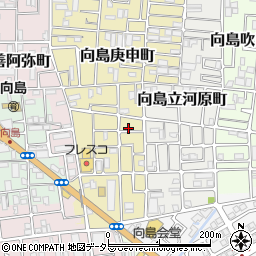 京都府京都市伏見区向島庚申町60-15周辺の地図
