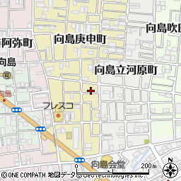 京都府京都市伏見区向島庚申町60-16周辺の地図