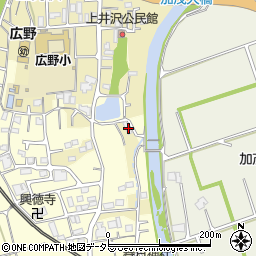 兵庫県三田市上井沢202周辺の地図