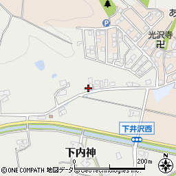 兵庫県三田市下内神880周辺の地図