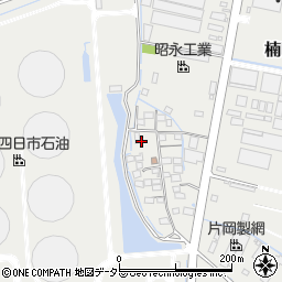 三重県四日市市楠町小倉1605-1周辺の地図