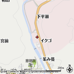 愛知県岡崎市夏山町イクゴ周辺の地図