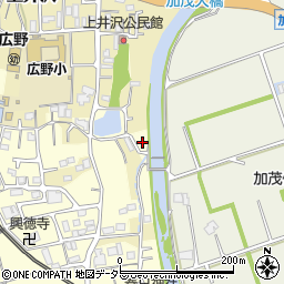 兵庫県三田市下井沢101周辺の地図