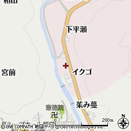 愛知県岡崎市夏山町（イクゴ）周辺の地図
