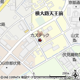 京都府京都市伏見区横大路天王前50周辺の地図
