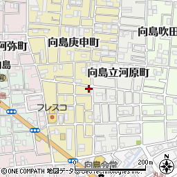京都府京都市伏見区向島庚申町60-10周辺の地図