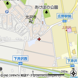 兵庫県三田市広沢191周辺の地図