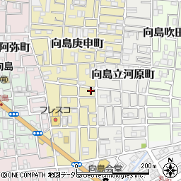 京都府京都市伏見区向島庚申町60-8周辺の地図