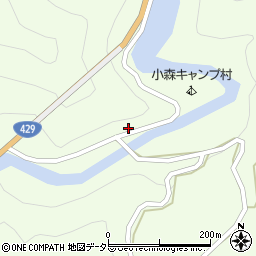 岡山県加賀郡吉備中央町小森1723周辺の地図