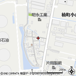 三重県四日市市楠町小倉1597周辺の地図