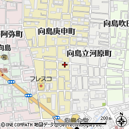京都府京都市伏見区向島庚申町60-7周辺の地図