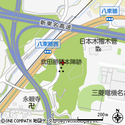 愛知県新城市八束穂（市ノ沢）周辺の地図