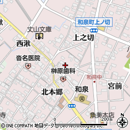 和泉乃郷参番館周辺の地図