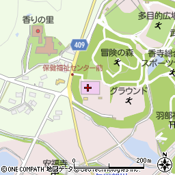 香寺総合公園スポーツセンター体育館周辺の地図