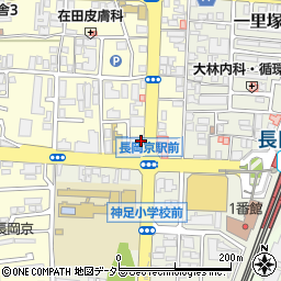 I&H長岡京薬局周辺の地図