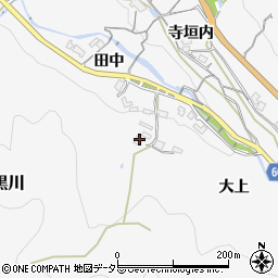 兵庫県川西市黒川田中199周辺の地図