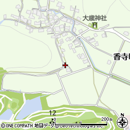兵庫県姫路市香寺町矢田部85周辺の地図