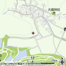 兵庫県姫路市香寺町矢田部181-2周辺の地図