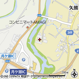静岡県伊豆市矢熊43周辺の地図