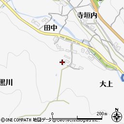 兵庫県川西市黒川田中200周辺の地図
