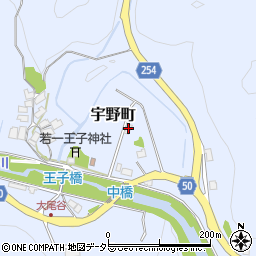島根県浜田市宇野町76周辺の地図