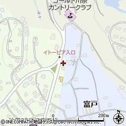 天冨良天美周辺の地図